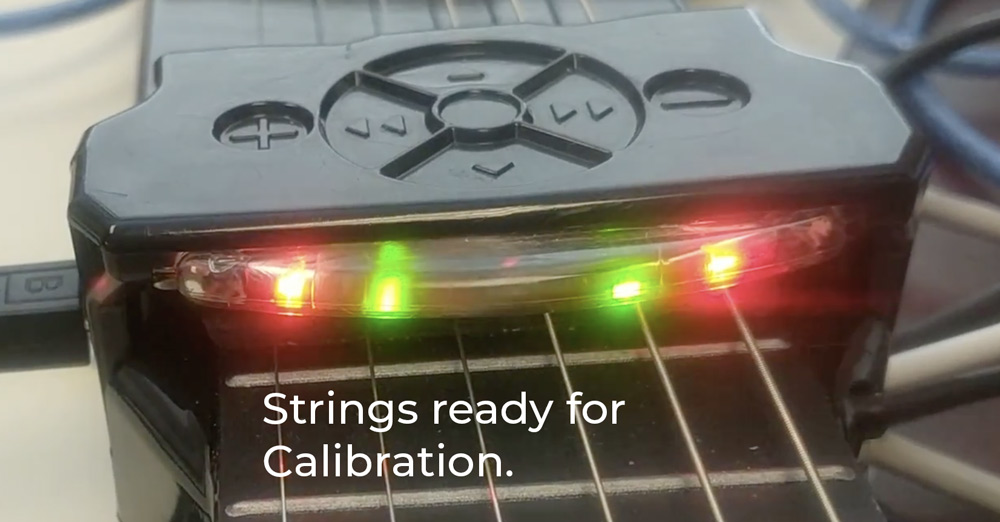 Recalibrating your strings on the Jamstik 7 Seeing constant Red